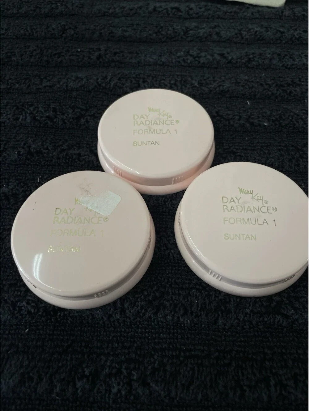 Vintage Mary Kay Day Radiance Formula 1 Suntan NOS Lot Of 3